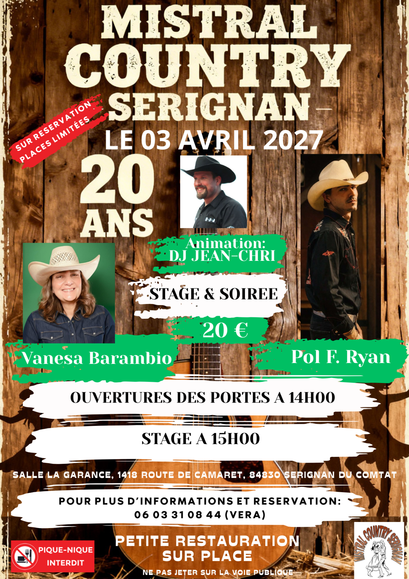 Affiche de 20 ans mcs