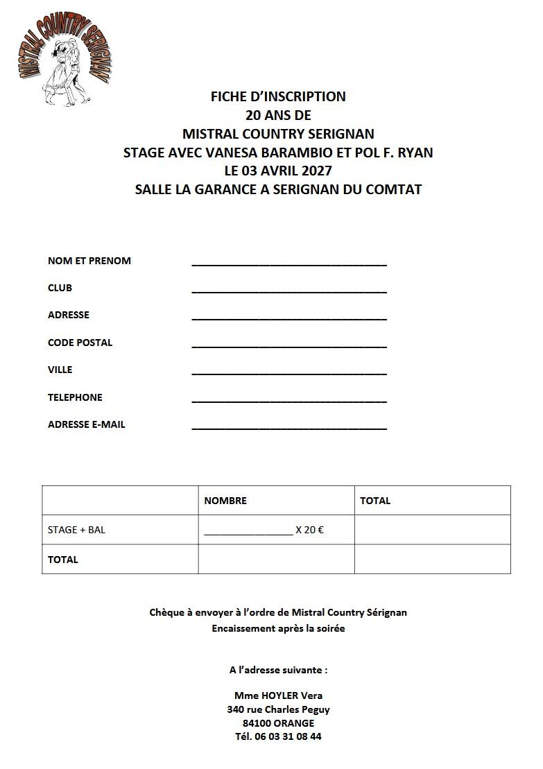 Fiche d inscription 03 04 2028
